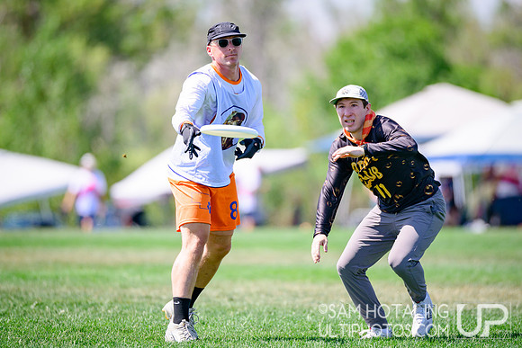 Pool play at USAU Master's Championships