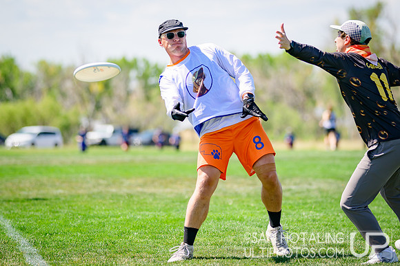 Pool play at USAU Master's Championships