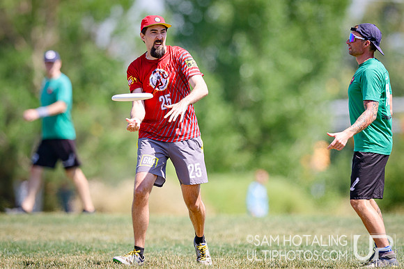 Pool play at USAU Master's Championships