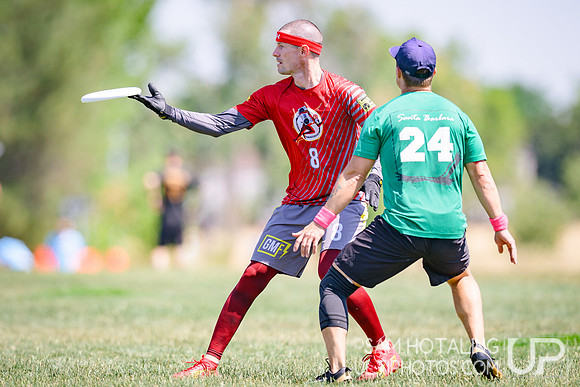 Pool play at USAU Master's Championships