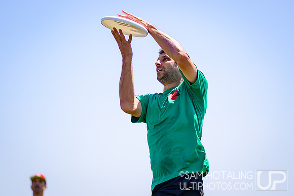 Pool play at USAU Master's Championships