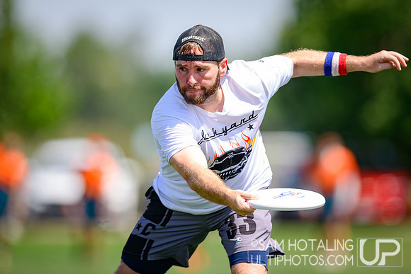 Pool play at USAU Master's Championships