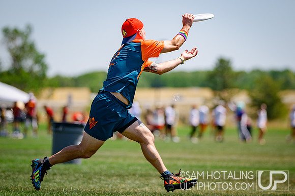 Pool play at USAU Master's Championships
