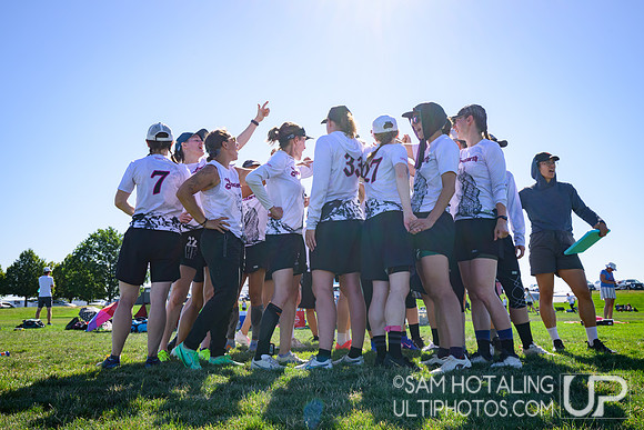 Bracket play at USAU Master's Championships