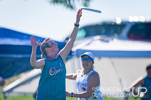 Bracket play at USAU Master's Championships
