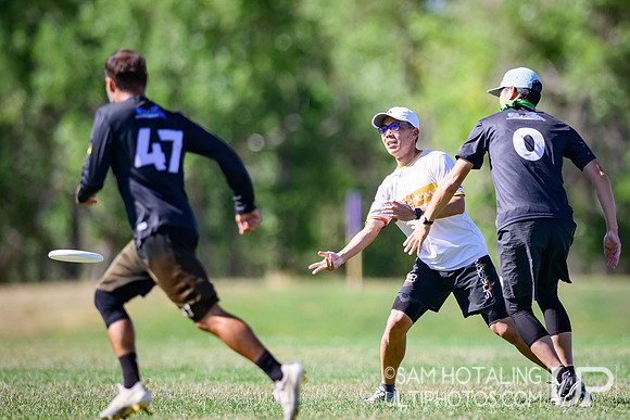 Bracket play at USAU Master's Championships