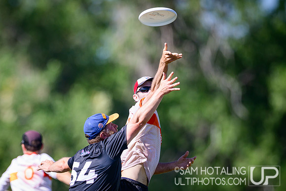 Bracket play at USAU Master's Championships