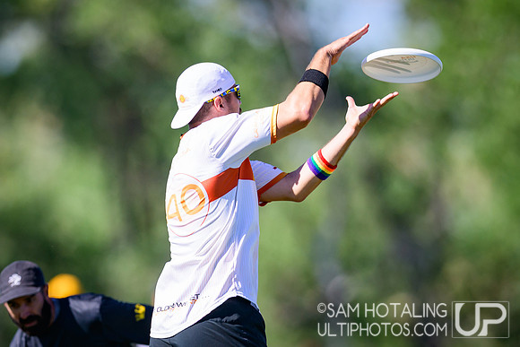 Bracket play at USAU Master's Championships