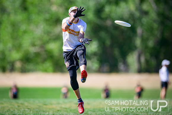 Bracket play at USAU Master's Championships