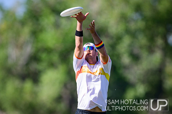 Bracket play at USAU Master's Championships