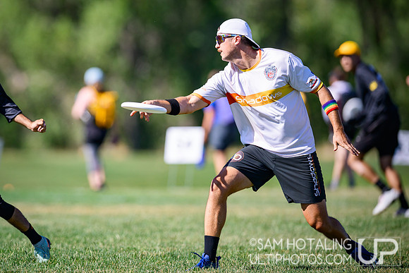 Bracket play at USAU Master's Championships