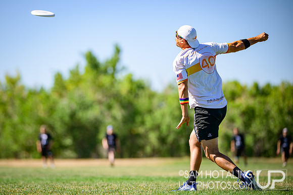 Bracket play at USAU Master's Championships