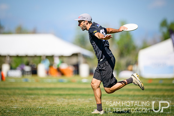Bracket play at USAU Master's Championships