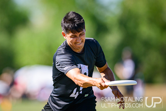 Bracket play at USAU Master's Championships