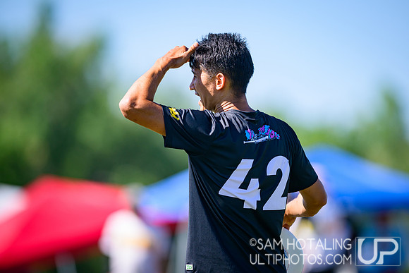 Bracket play at USAU Master's Championships
