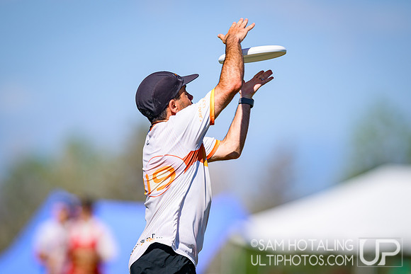 Bracket play at USAU Master's Championships