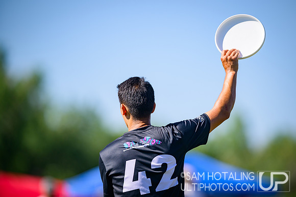 Bracket play at USAU Master's Championships