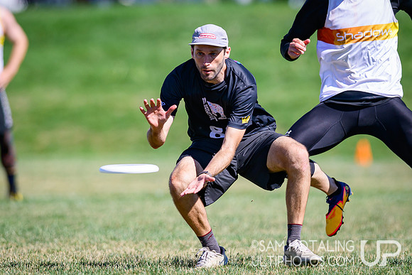 Bracket play at USAU Master's Championships