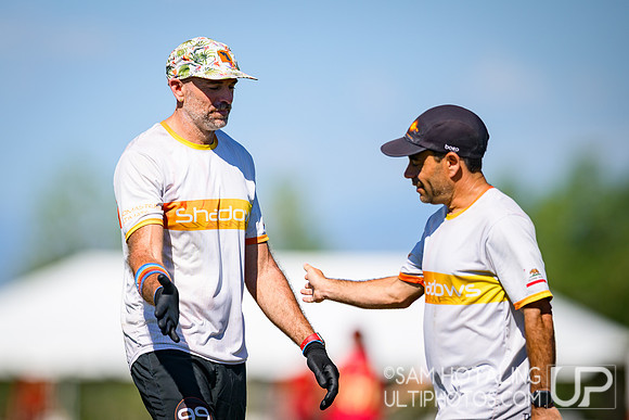 Bracket play at USAU Master's Championships