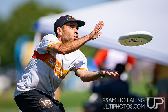 Bracket play at USAU Master's Championships