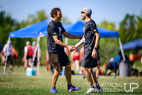 Bracket play at USAU Master's Championships