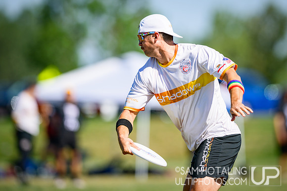 Bracket play at USAU Master's Championships