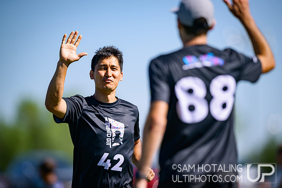 Bracket play at USAU Master's Championships