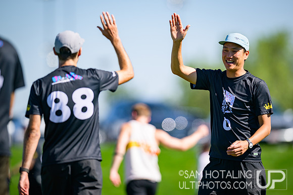 Bracket play at USAU Master's Championships