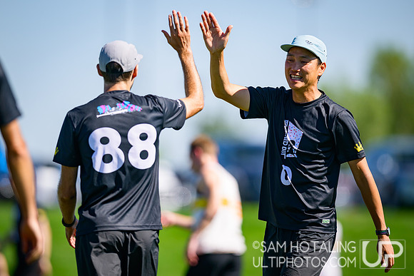 Bracket play at USAU Master's Championships