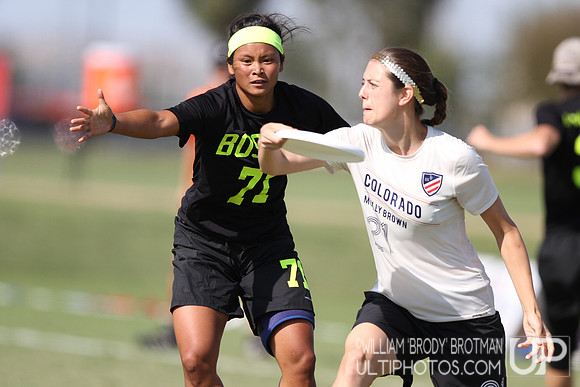 Day 3 of the 2015 USA Ultimate Nationals Championships