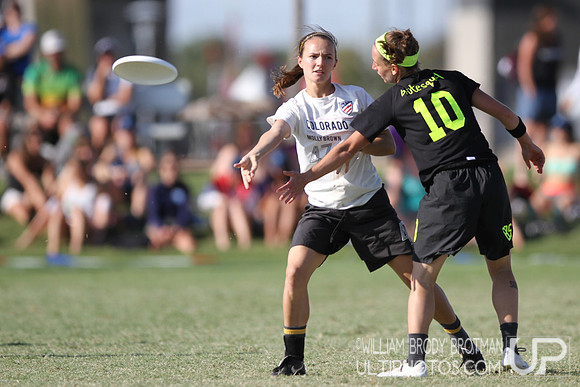 Day 3 of the 2015 USA Ultimate Nationals Championships