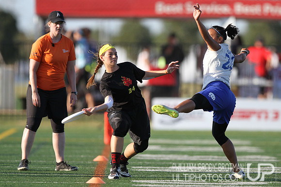 Day 3 of the 2015 USA Ultimate Nationals Championships