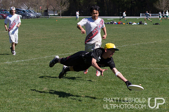 New England Open D-I Regionals, Hanover, NH, May 4, 2013, Saturday Play