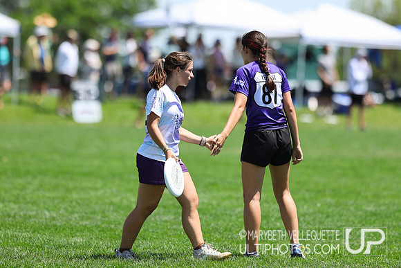 Sunday action at the USA Ultimate Youth Club Championships. U-20