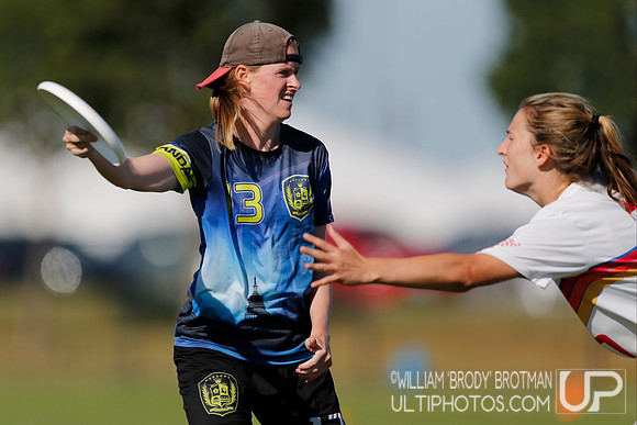 Day 2 of the 2015 USA Ultimate Nationals Championships