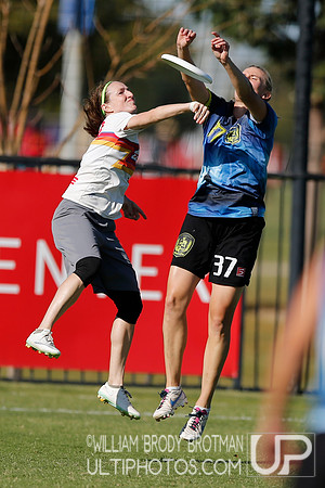 Day 2 of the 2015 USA Ultimate Nationals Championships