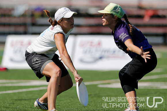 Day 2 of the 2015 USA Ultimate Nationals Championships