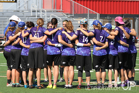 Day 2 of the 2015 USA Ultimate Nationals Championships