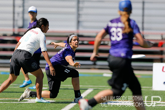 Day 2 of the 2015 USA Ultimate Nationals Championships