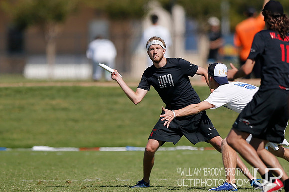 Day 2 of the 2015 USA Ultimate Nationals Championships