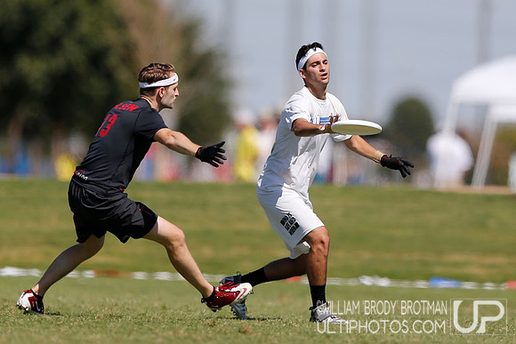 Day 2 of the 2015 USA Ultimate Nationals Championships