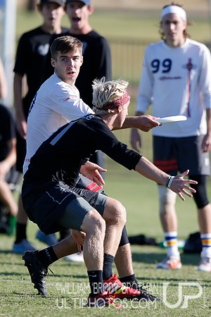 Day 2 of the 2015 USA Ultimate Nationals Championships