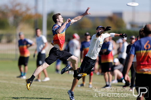 Day 2 of the 2015 USA Ultimate Nationals Championships