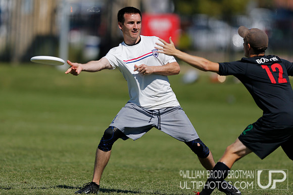 Day 2 of the 2015 USA Ultimate Nationals Championships