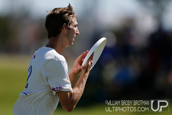 Day 2 of the 2015 USA Ultimate Nationals Championships