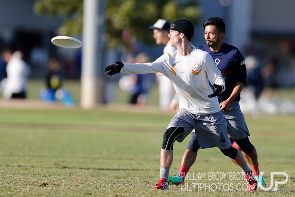 Day 2 of the 2015 USA Ultimate Nationals Championships