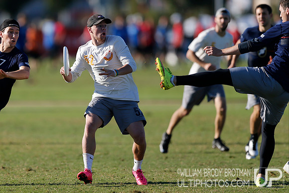 Day 2 of the 2015 USA Ultimate Nationals Championships
