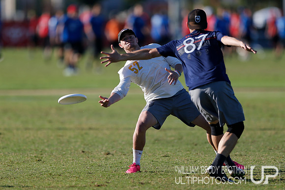 Day 2 of the 2015 USA Ultimate Nationals Championships