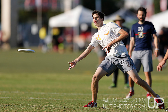 Day 2 of the 2015 USA Ultimate Nationals Championships