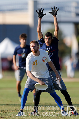 Day 2 of the 2015 USA Ultimate Nationals Championships